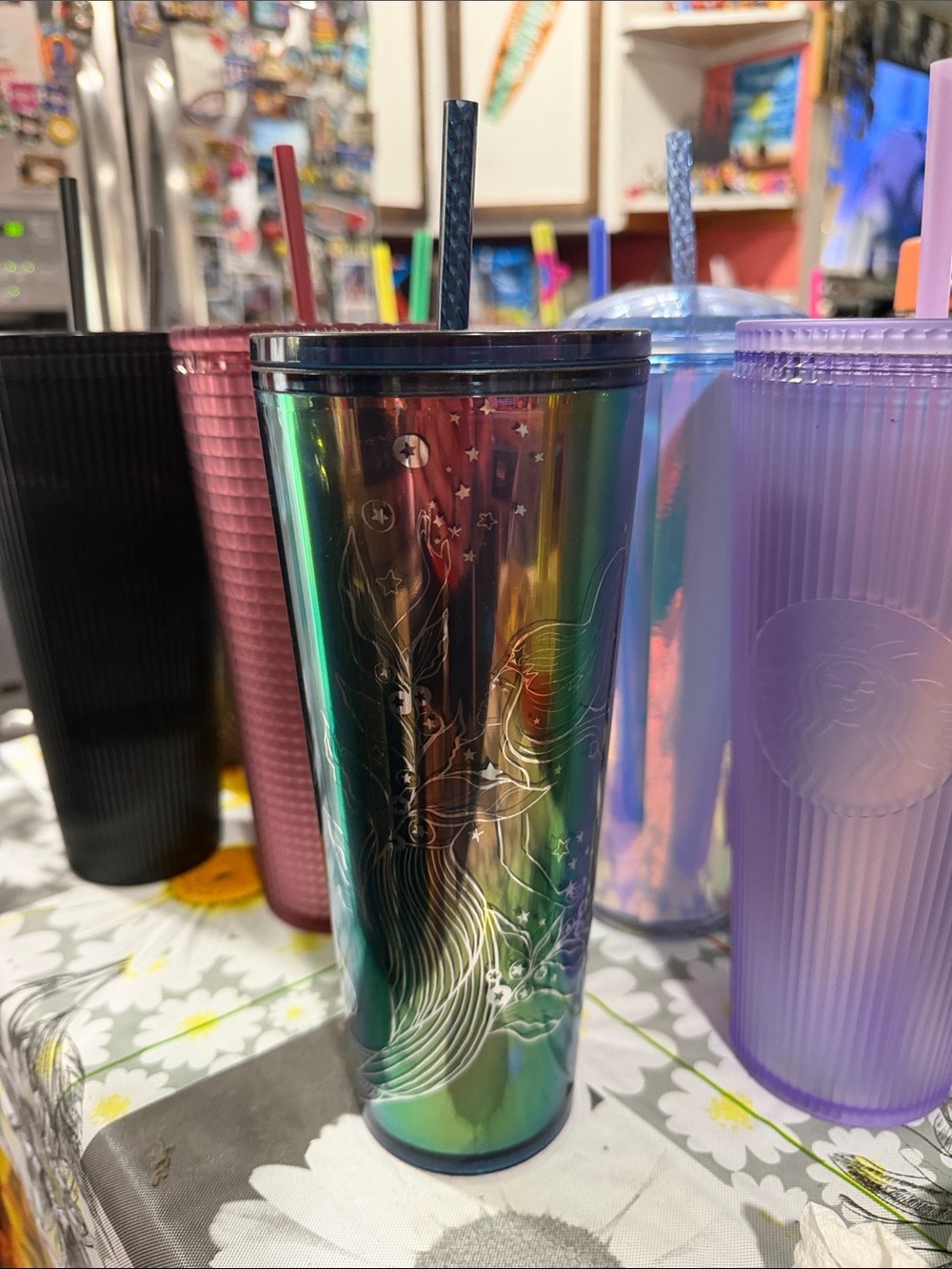 Starbucks Iridescent Mermaid Tumbler